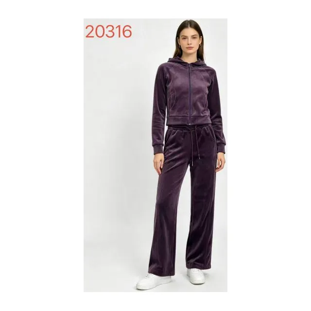 Conjunto Buzo y Pantalón de Terciopelo