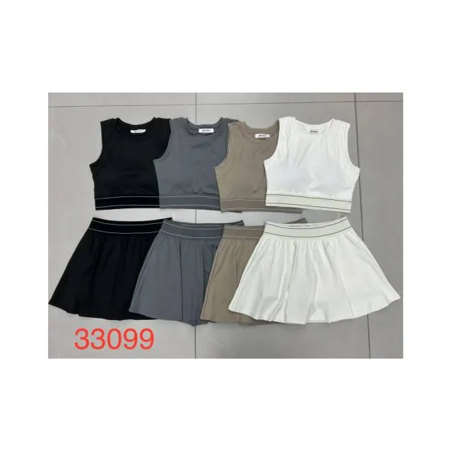 Conjunto Top y Pollera Deportiva