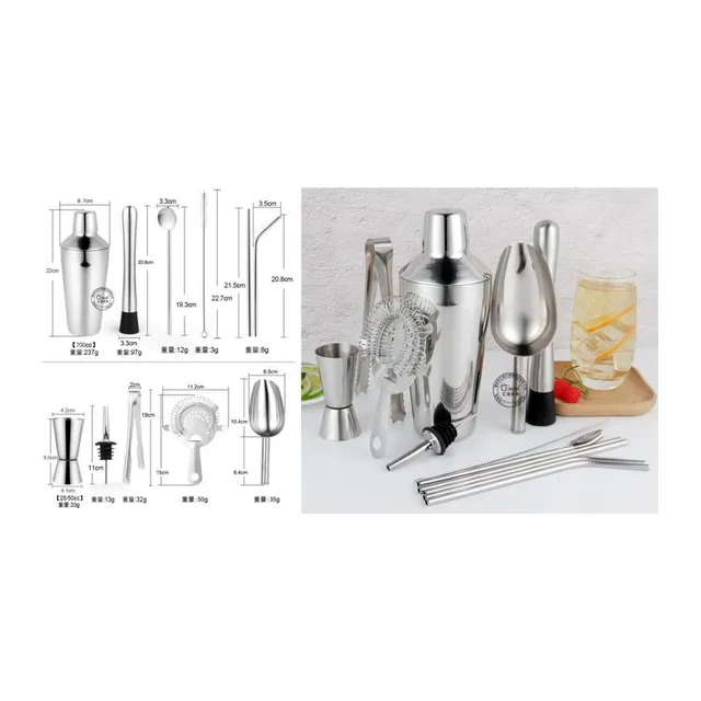 Set Vaso Shaker 201