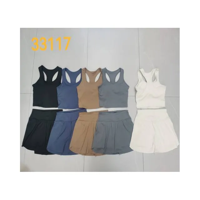 Conjunto Top y Pollera Deportiva