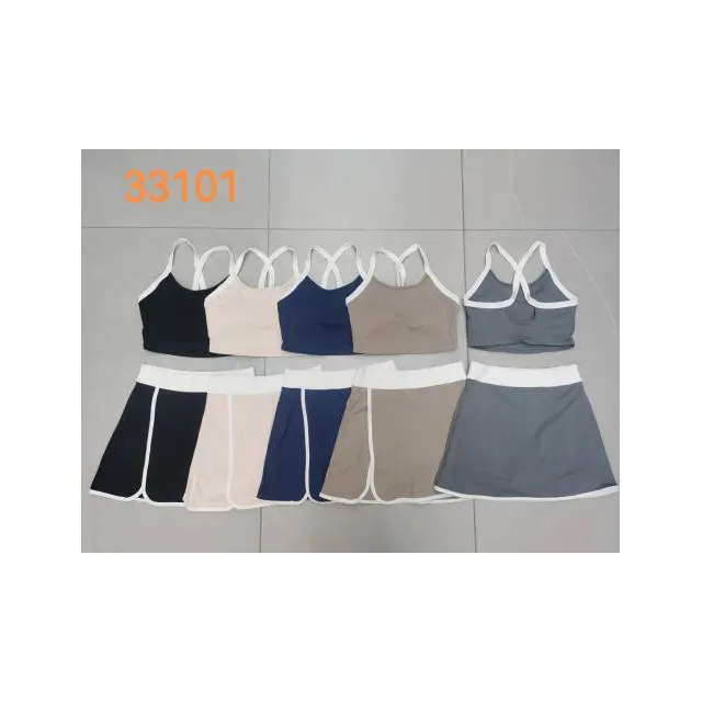 Conjunto Top y Pollera Deportiva
