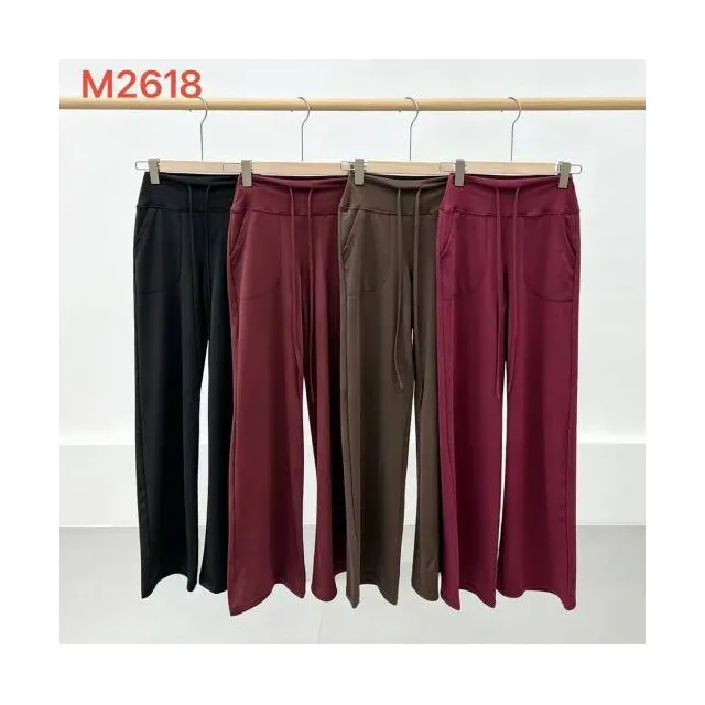 Pantalón Oxford Flare de Punto