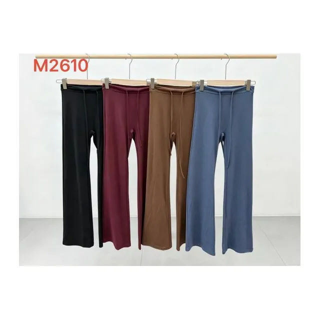 Pantalón Oxford Flare de Punto